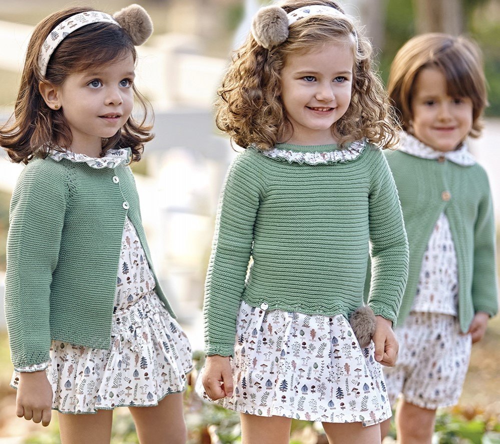 Conjunto de ropa española para niños, vestidos de España para