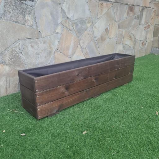 Jardinera 120x25x30 Lasur Wenge [1]