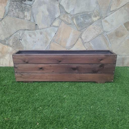 Jardinera 100x20x30 Lasur Wenge