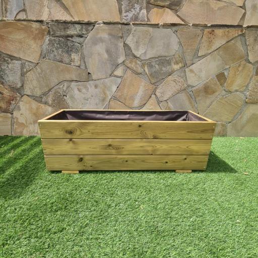 Jardinera 90x30x30 Lasur Pino