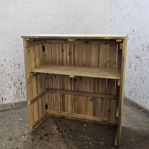 Mostrador de bar plegable [1]