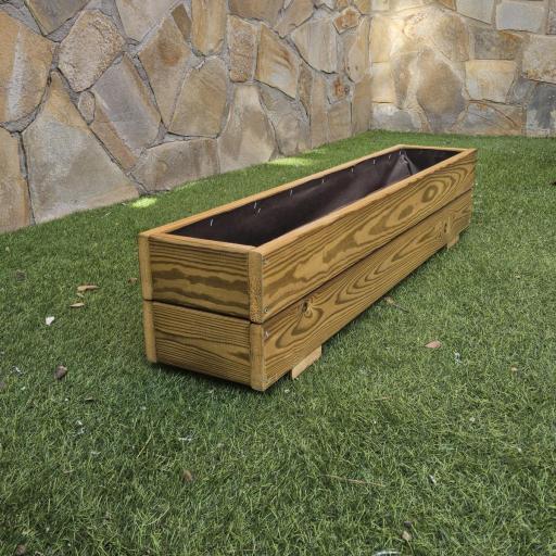 Jardinera 100x20x20 Lasur Pino [2]