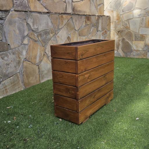 Jardinera 60x25x60 Lasur Teka [1]
