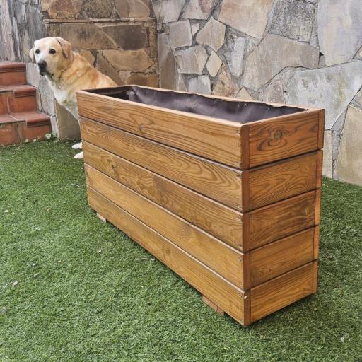 Jardinera 100x25x50 Lasur Teka [2]