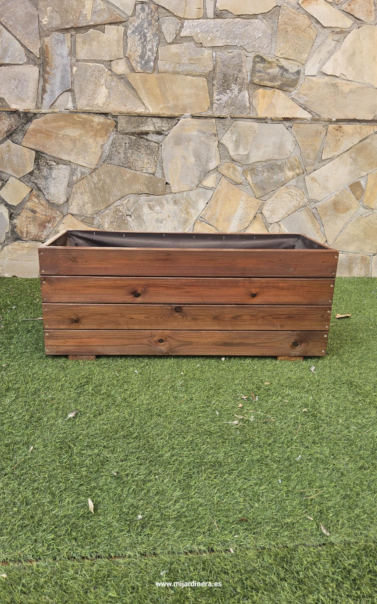 Jardinera 100x40x40 Lasur Cerezo
