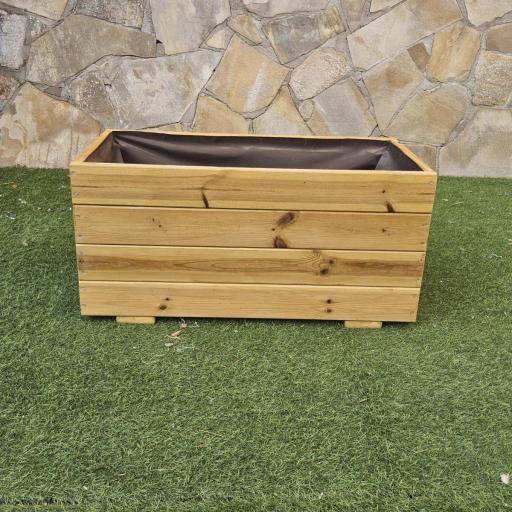 Jardinera 80x40x40 Lasur Pino