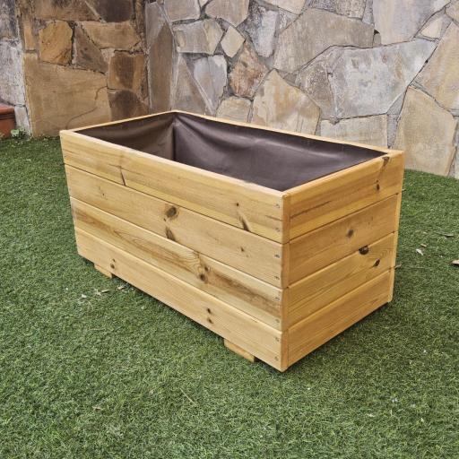 Jardinera 80x40x40 Lasur Pino [1]
