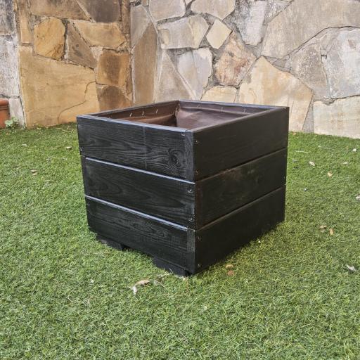 Jardinera 35x35x30 Lasur Negro [1]