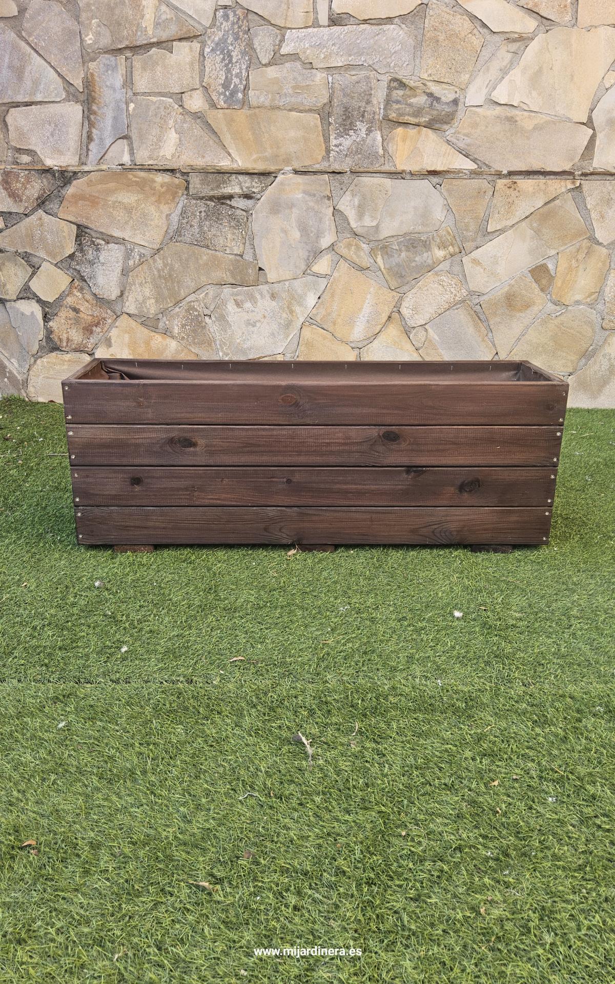 Jardinera 110x30x40 Lasur Wenge
