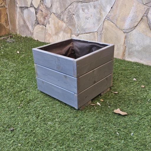 Jardinera 35x35x30 Lasur Plata [1]