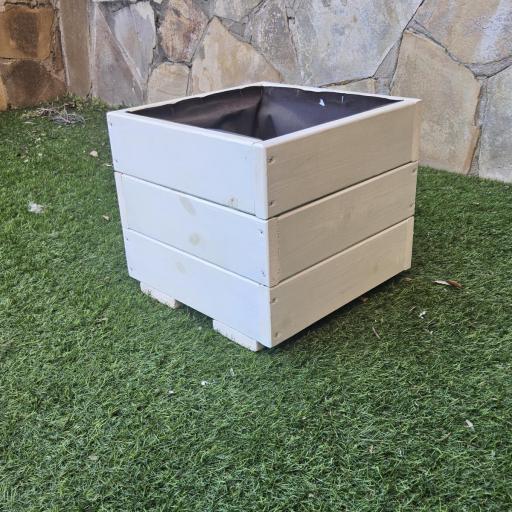 Jardinera 35x35x30 Lasur Blanco [2]
