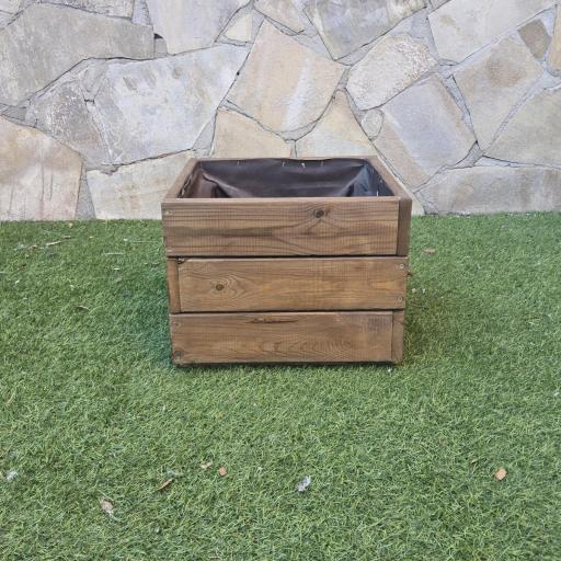 Jardinera 40x40x30 Lasur Nogal [0]