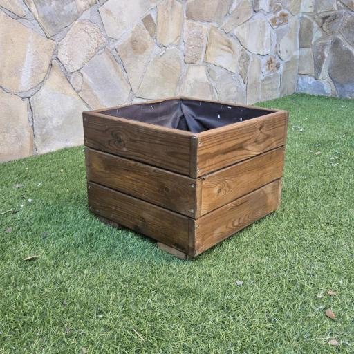 Jardinera 40x40x30 Lasur Nogal [2]