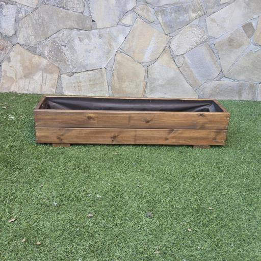 Jardinera 100x25x20 Lasur Marrón [0]