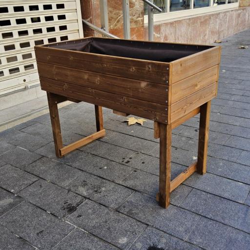 Huerto Urbano 100x50x30 a 80 de alto Termotratado [3]