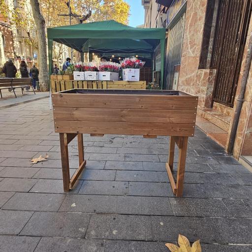 Huerto Urbano 100x50x30 a 80 de alto Termotratado