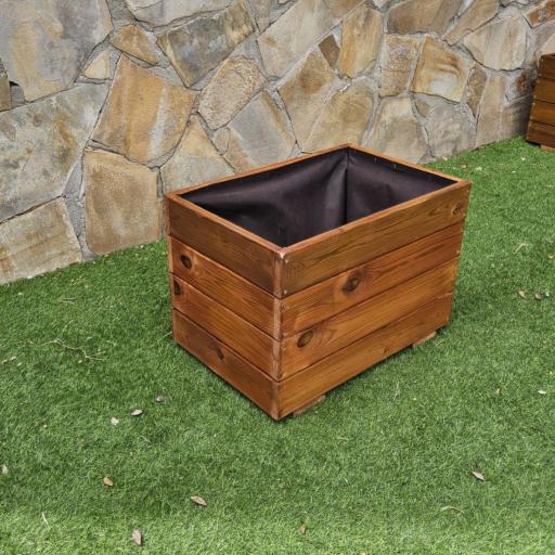 Jardinera 60x40x40 Lasur Teka [2]
