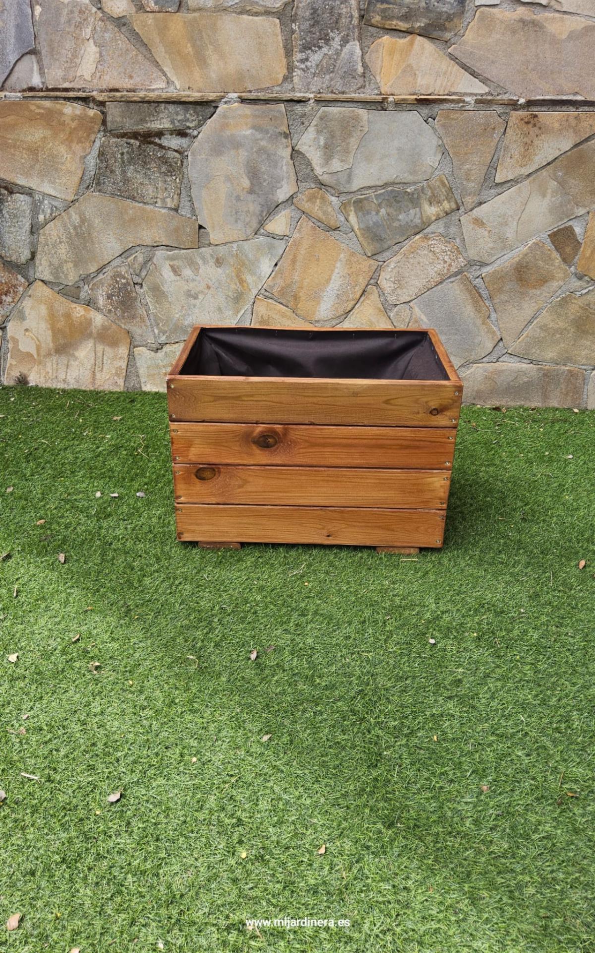 Jardinera 60x40x40 Lasur Teka