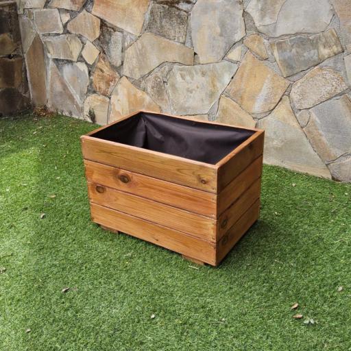 Jardinera 60x40x40 Lasur Teka [1]