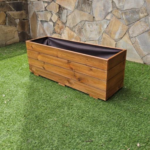 Jardinera 110x30x40 Lasur Teka [3]