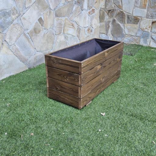 Jardinera 80x35x40 Nogal [1]
