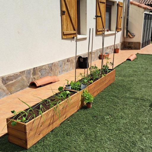 Imagen 20048582 de valoración de Jardinera 150x35x30 Lasur Teka