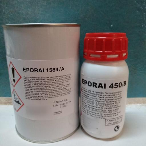☑︎ Resina Epoxi Eporai 1584A 1kg  + 450B 200gr [0]