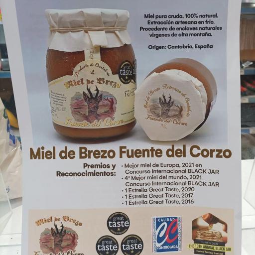 MIEL de Brezo "Fuente del Corzo". 500gr. [2]
