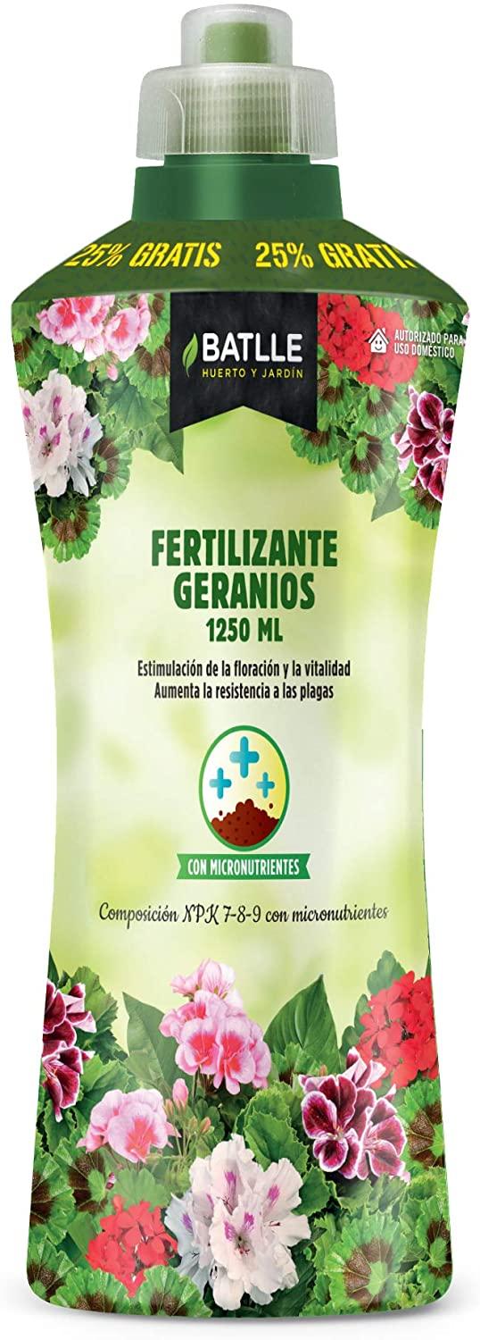 Fertilizante GERANIOS 1250 ml- Batlle
