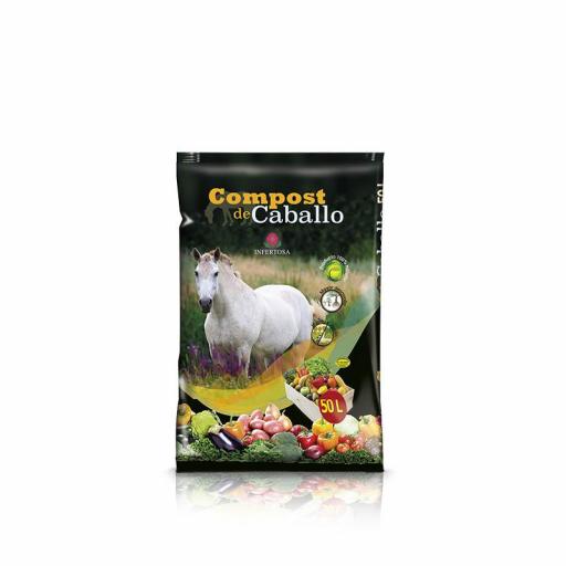 Sustrato Fertilizante Compost de CABALLO 50L [0]