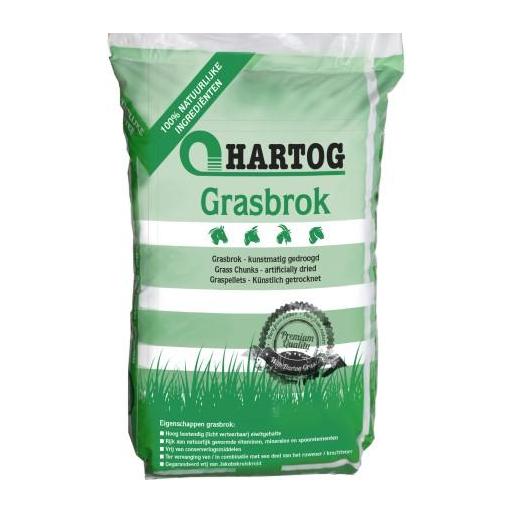 FORRAJE (HIERBA) en pellets CABALLOS Grasbrok . Saco de 20Kg.  Hartog [0]