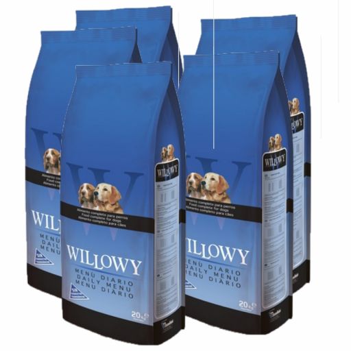 PACK DE 5 Sacos DE 20 kg de Willowy Menú DIARIO con 5% de DTO [0]