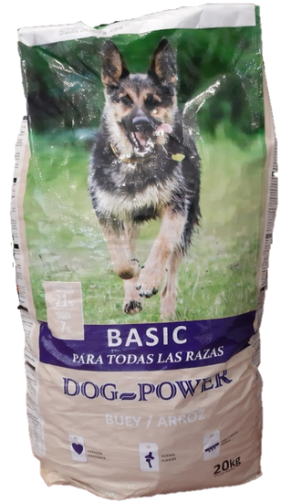 Dog-Power BASIC Saco Kg. 18,90 € Dog-Power PERROS Isgoaexpress