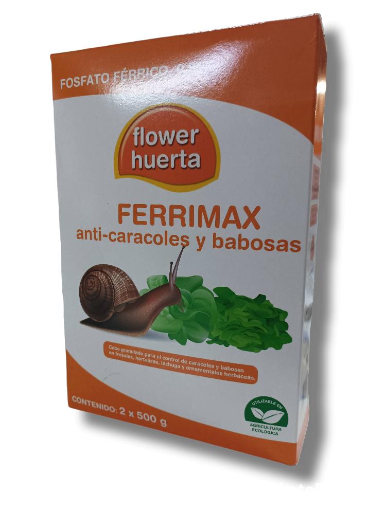 Anticaracoles y babosa FERRIMAX ECOLÓGICO. 2 X 500 gr. flower huerta