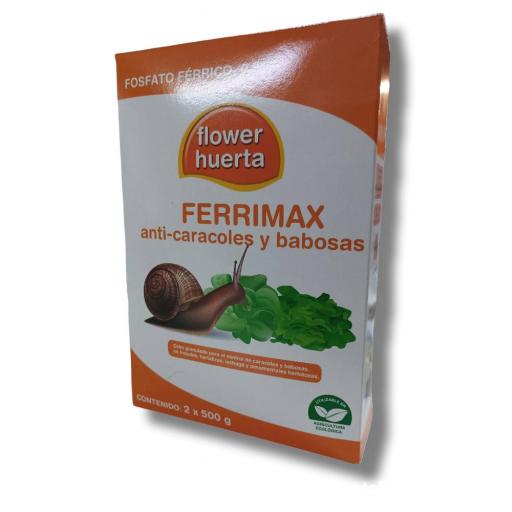 Anticaracoles y babosa FERRIMAX ECOLÓGICO. 2 X 500 gr. flower huerta [0]