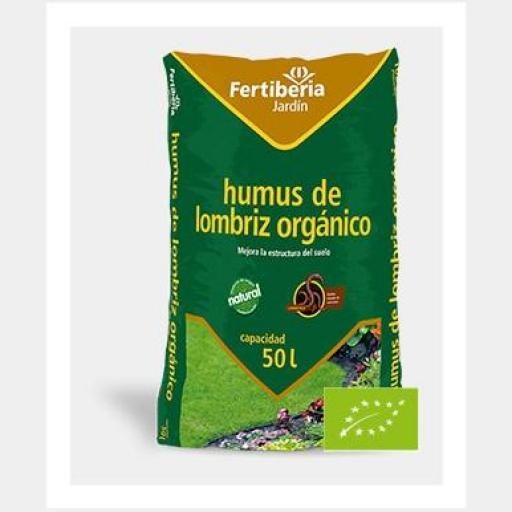 Sustrato Orgánico HUMUS de LOMBRIZ. Fertiberia 20L [0]