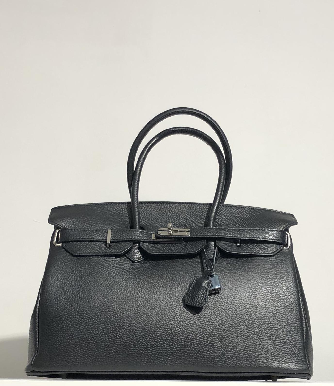 handbag candado negro