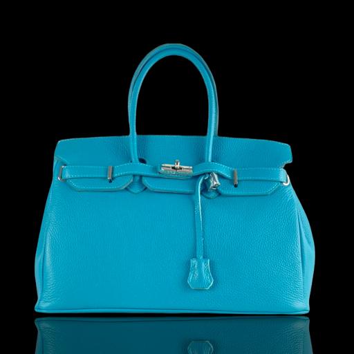 handbag candado azul  turquesa [1]
