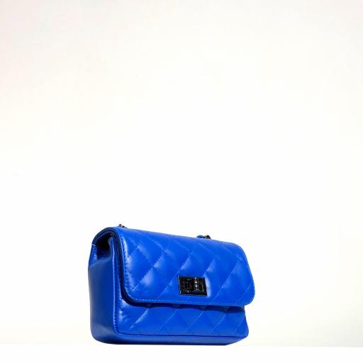 Bolso mini acolchado azul clein [1]