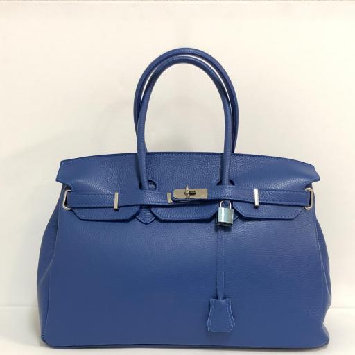handbag candado azul clein 