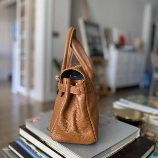 Mini handbag retro camel [1]