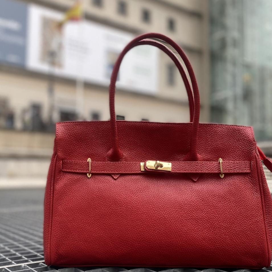 Handbag retro rojo