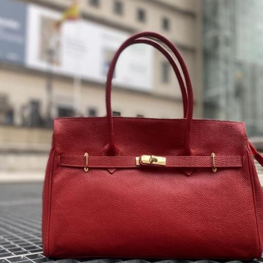 Handbag retro rojo [0]