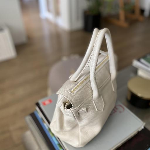 Mini handbag retro beigge [2]