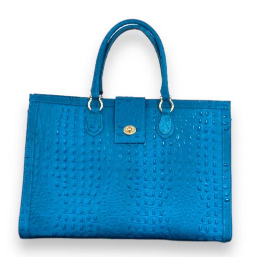 Super bag Tote azul