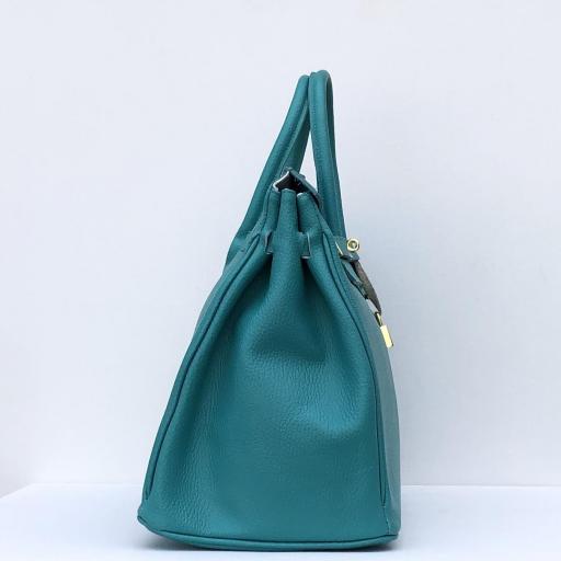 handbag candado azul turquesa Maxi [3]