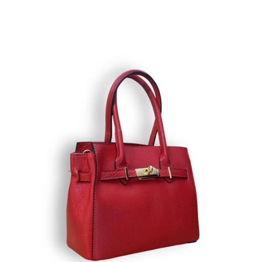 Midi handbag candado rojo [1]