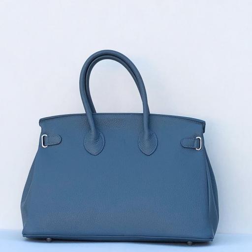 handbag candado  azul [1]