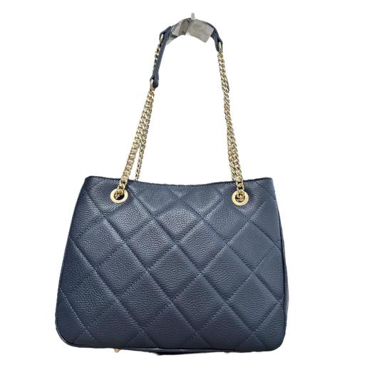 Handbag acolchado azul marino [4]