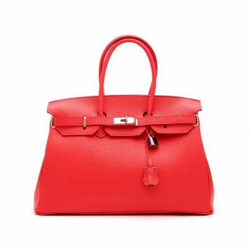 Handbag candado rojo